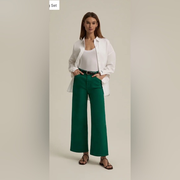 Favorite Daughter Denim - Favorite Daughter                  Mischa Super High Rise Wide Leg Ankle